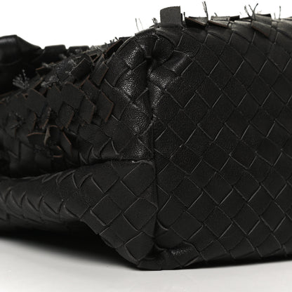 Bottega Veneta Nappa Intrecciato Fringe Flap Black 8 of 12