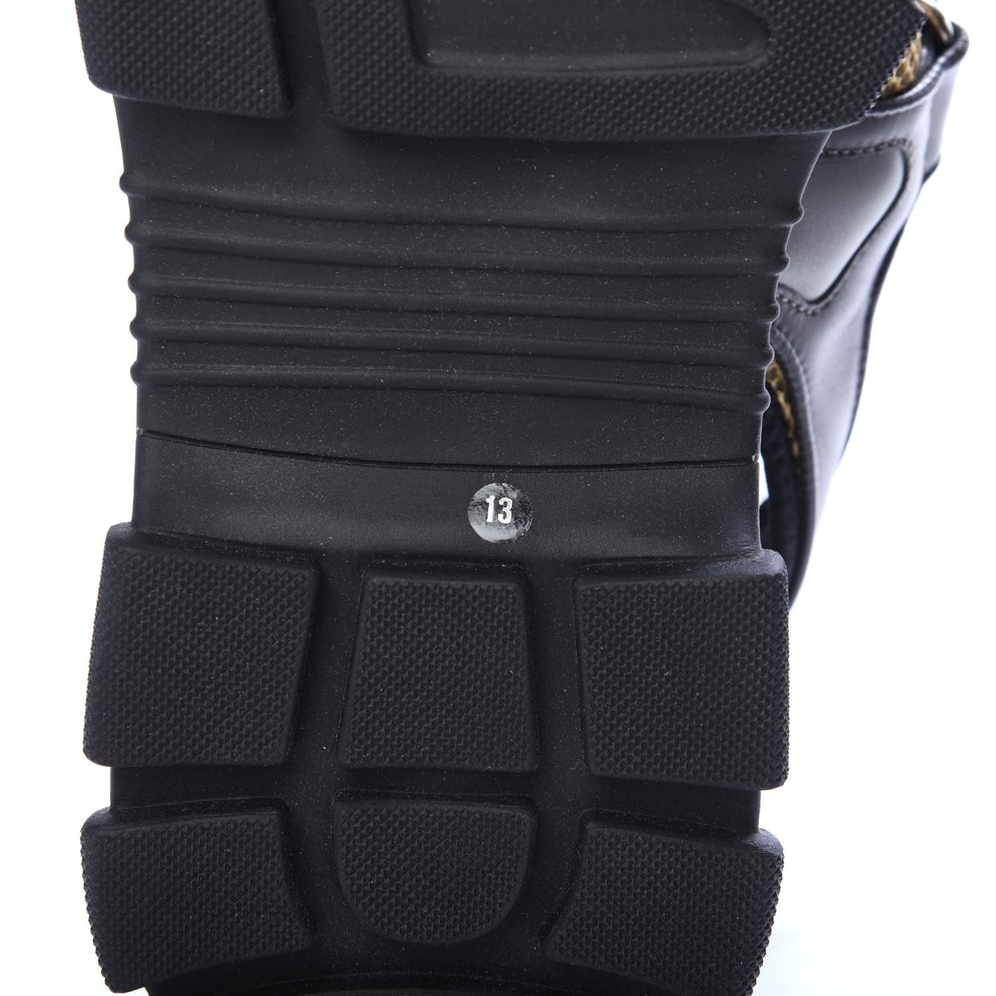 X SEGA Nappa Mesh Mens Aguru Sandals 13 Loess Black