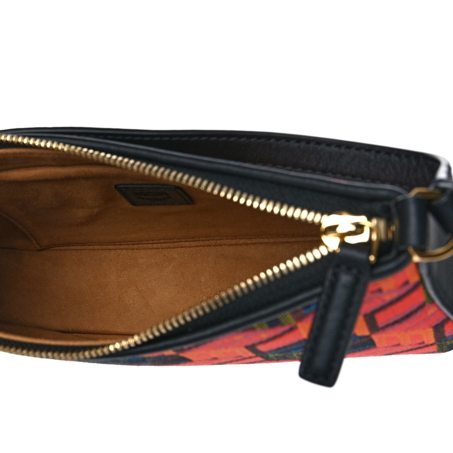 MCM Jacquard Cubic Monogram Rockstar Shoulder Bag Multicolor 4 of 8