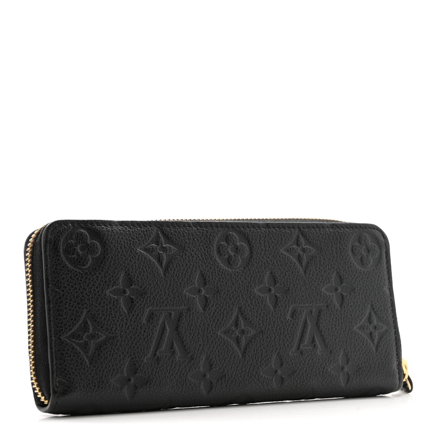 Louis Vuitton Empreinte Clemence Wallet Black 3 of 11