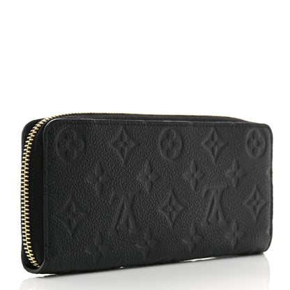 Louis Vuitton Empreinte Clemence Wallet Black 3 of 8