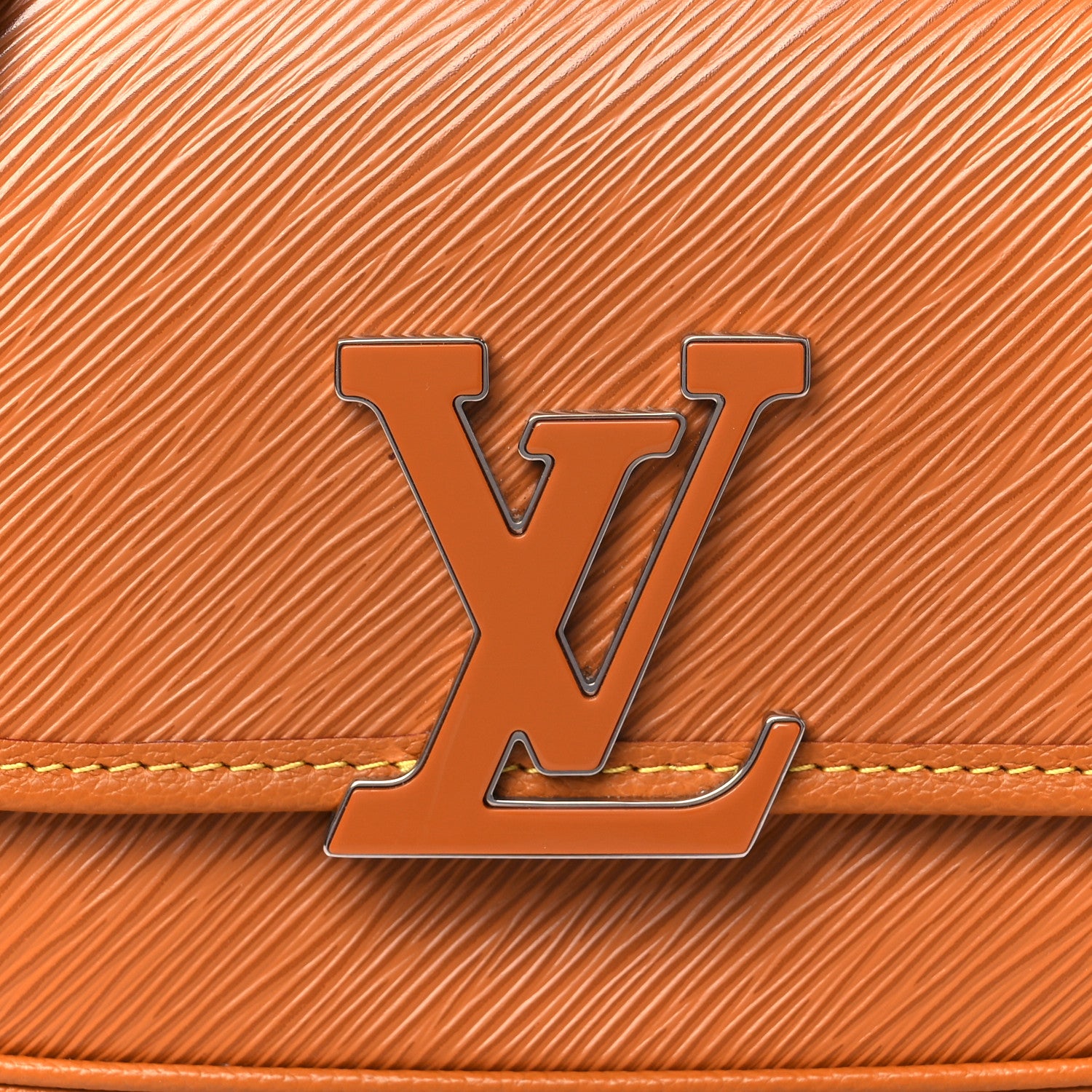 Louis Vuitton Epi Buci Crossbody Gold Honey 7 of 9