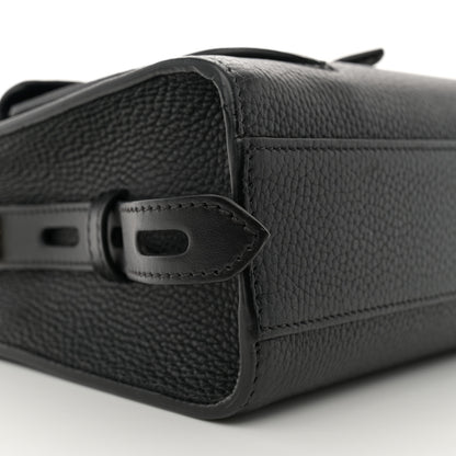 Tom Ford Calfskin Mini T Twist Top Handle Bag Black 8 of 12