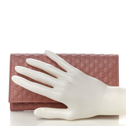 Gucci Soft Microguccissima Continental Wallet Soft Pink 2 of 11