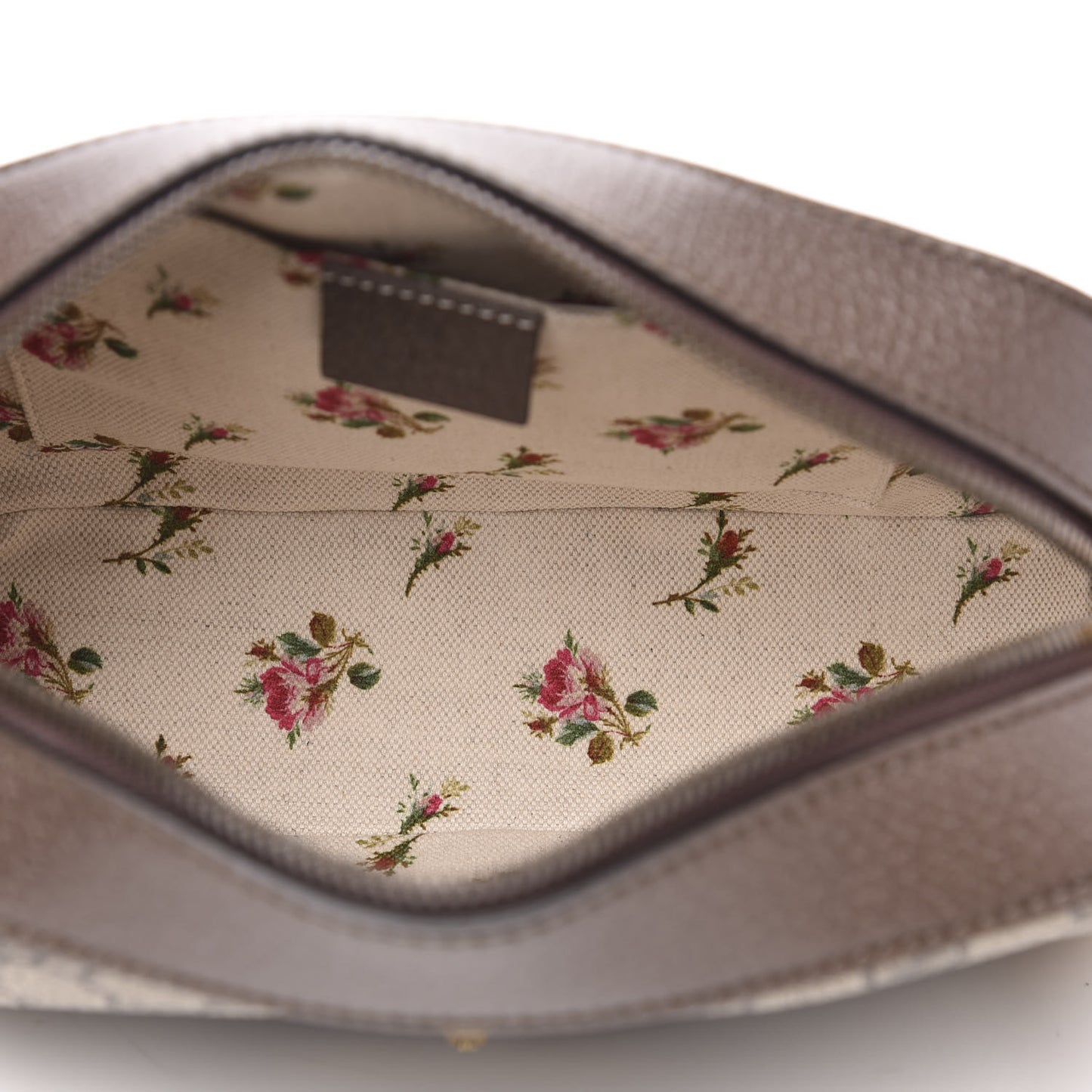 GG Supreme Monogram Web Neo Vintage Shoulder Bag Beige New Acero Crop