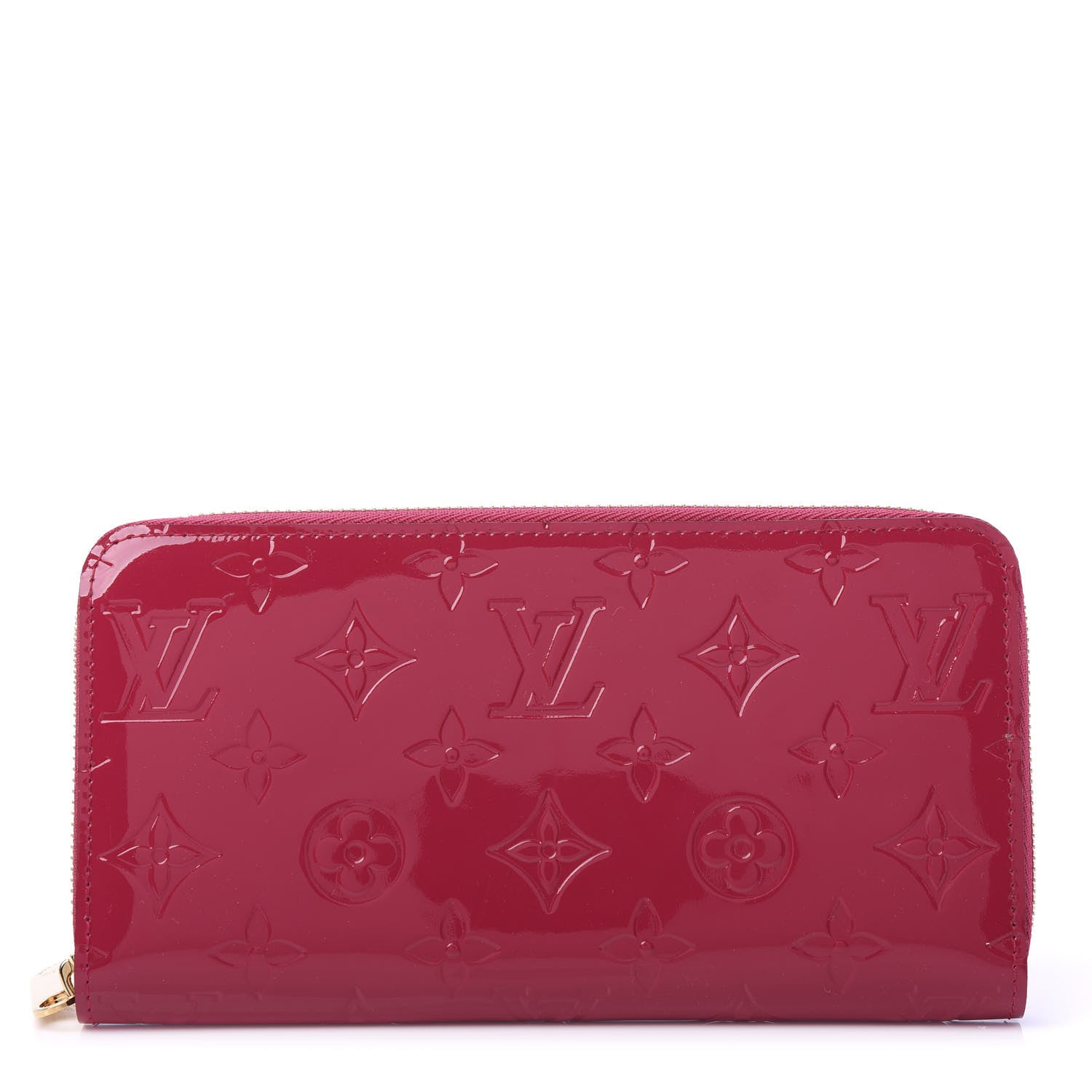 Louis Vuitton Vernis Zippy Wallet Fuchsia 1 of 9