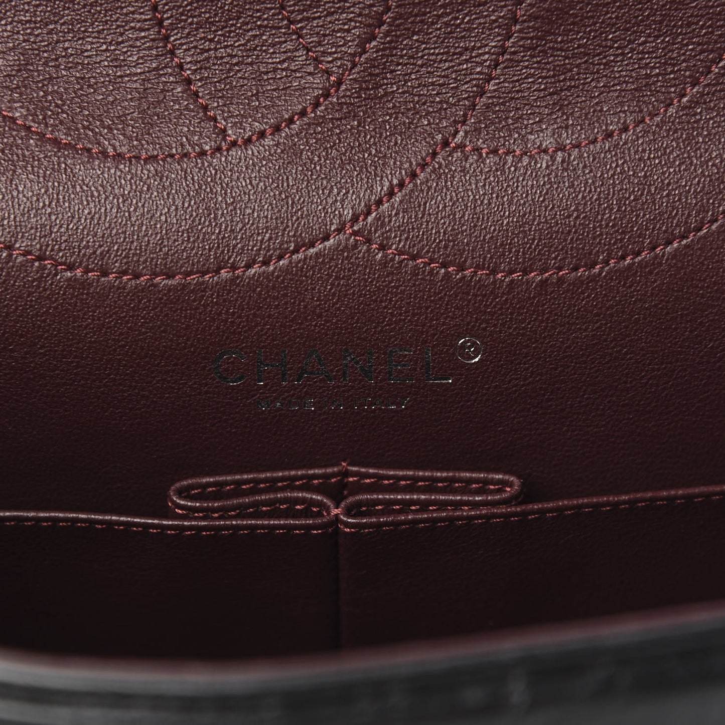 Aged Calfskin Quilted 2.55 Reissue 226 Flap Black