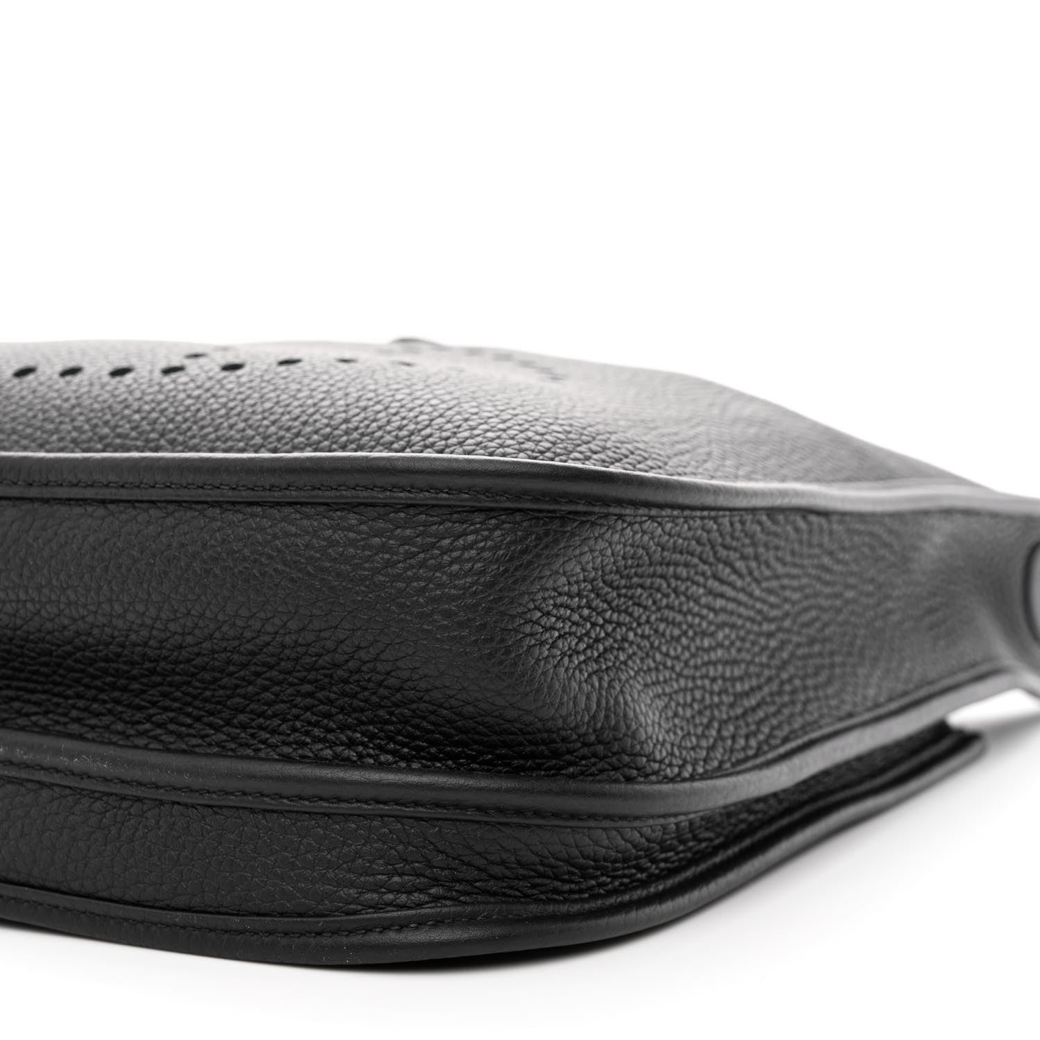 Hermes Taurillon Clemence Evelyne III PM Black 10 of 11
