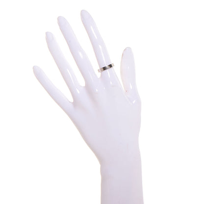 Cartier 18K White Gold 4mm LOVE Wedding Band Ring 51 5.75 2 of 5
