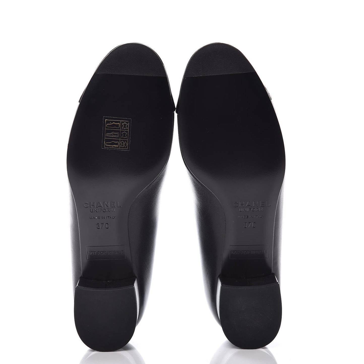 Lambskin Patent CC Cap Toe Pumps 37 Black