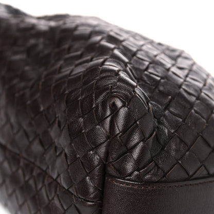 Bottega Veneta Nappa Intrecciato Large Cosmetic Case Ebano 9 of 15