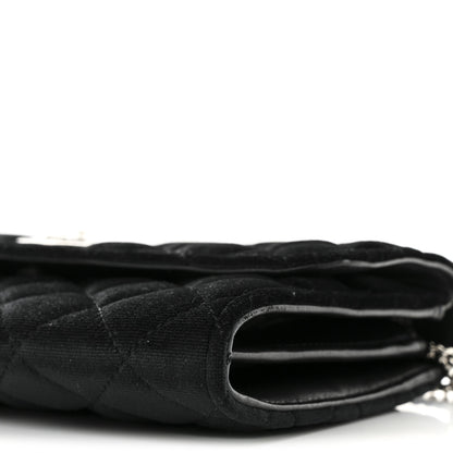 Versace Velvet Quilted Medusa Wallet On Chain Black 10 of 10