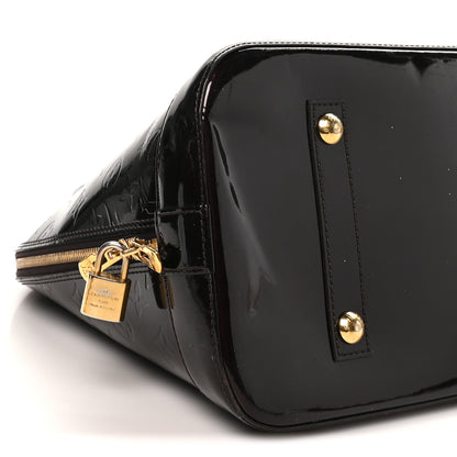 Louis Vuitton Vernis Alma GM Amarante 7 of 9