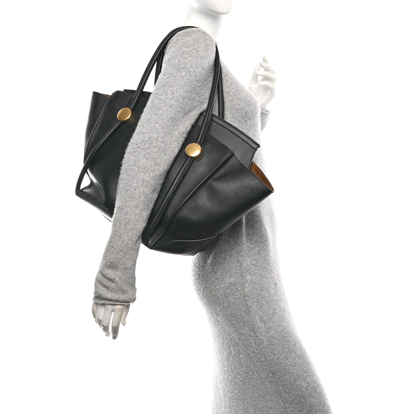 Calfskin Pipe Bag Black