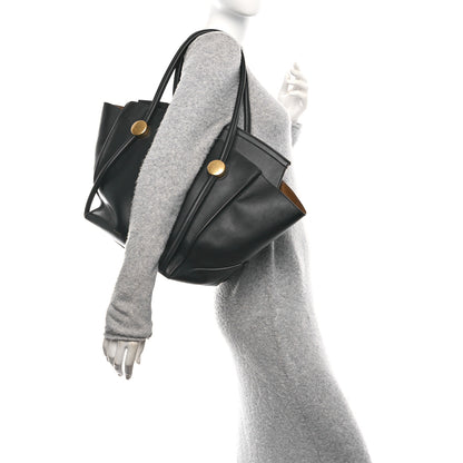 Proenza Schouler Calfskin Pipe Bag Black 2 of 9