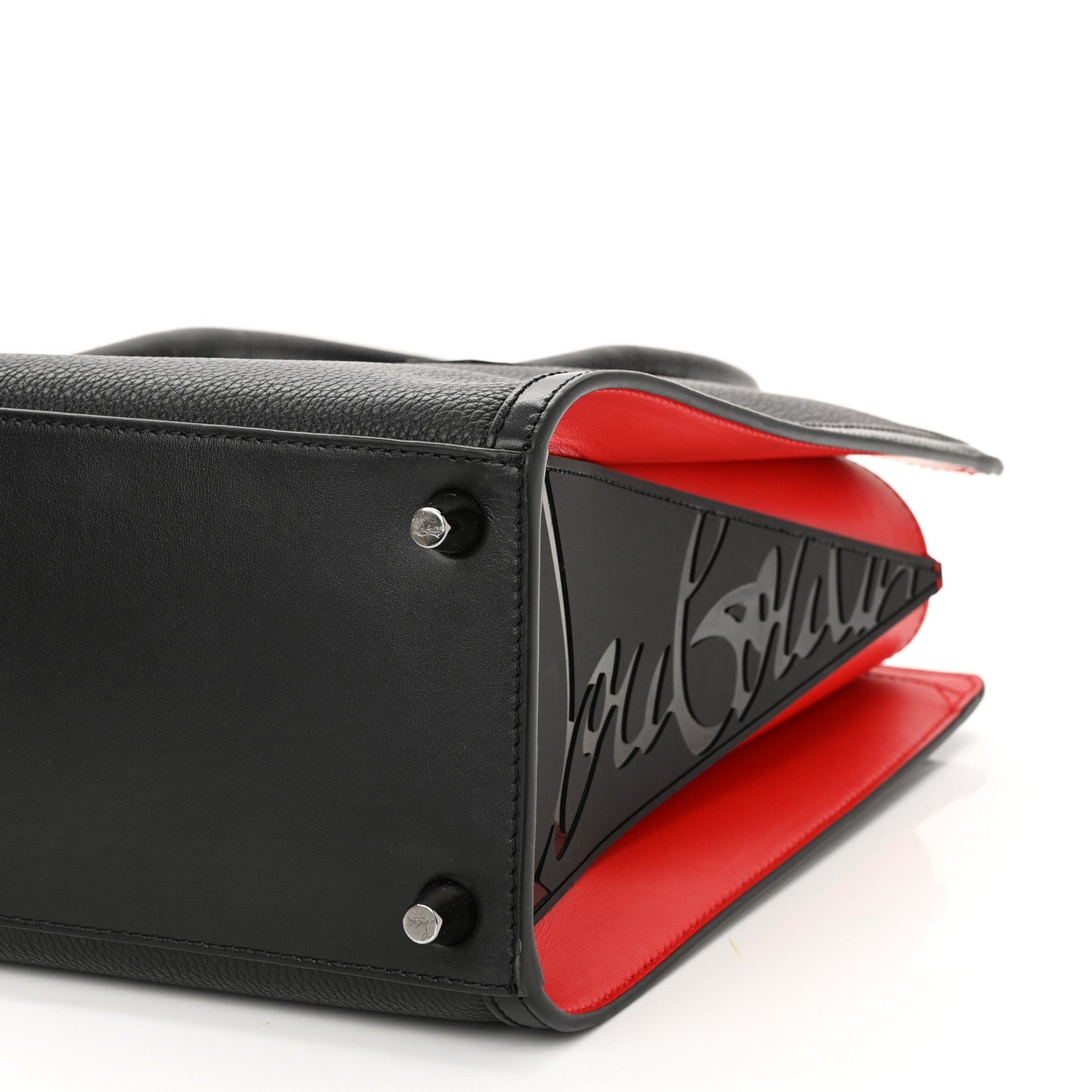Christian Louboutin Calfskin Medium Paloma Black 10 of 10