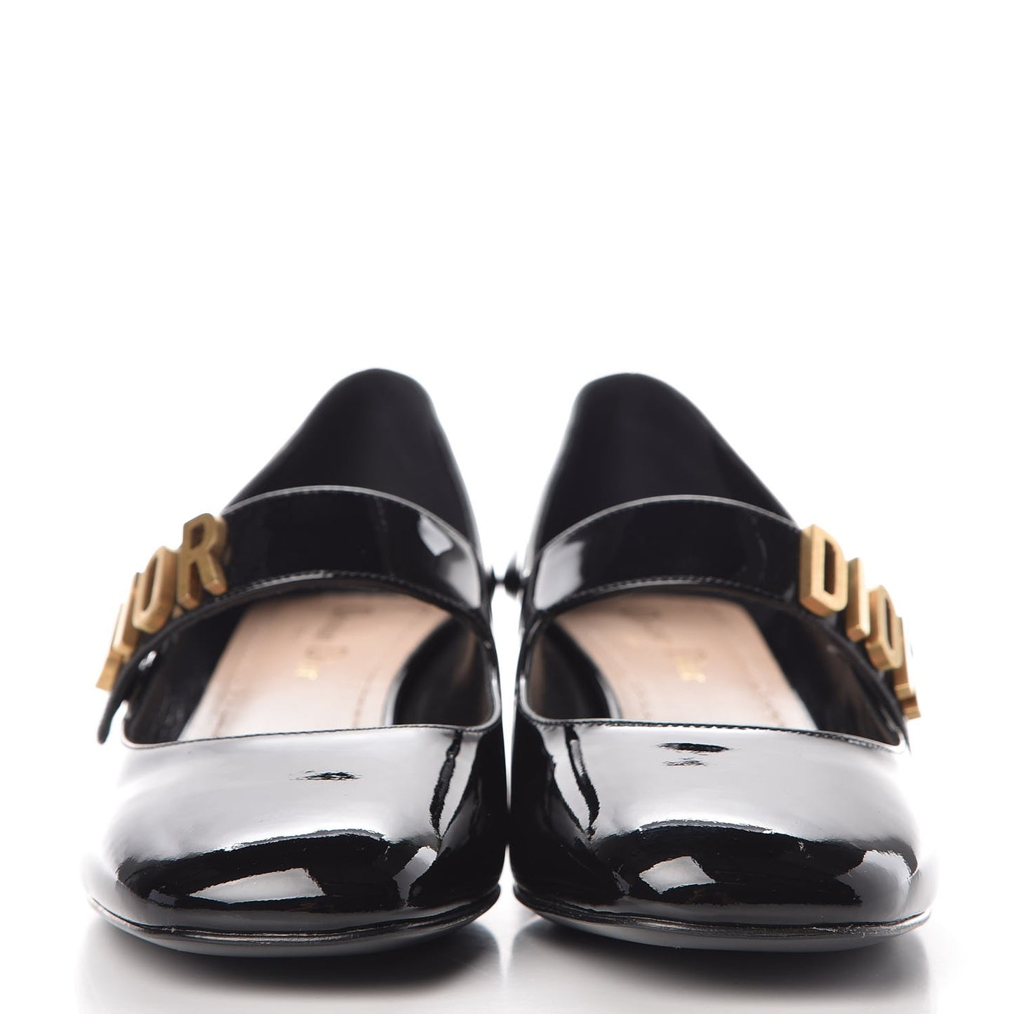 Patent Baby-D Ballet Pumps 38.5 Black