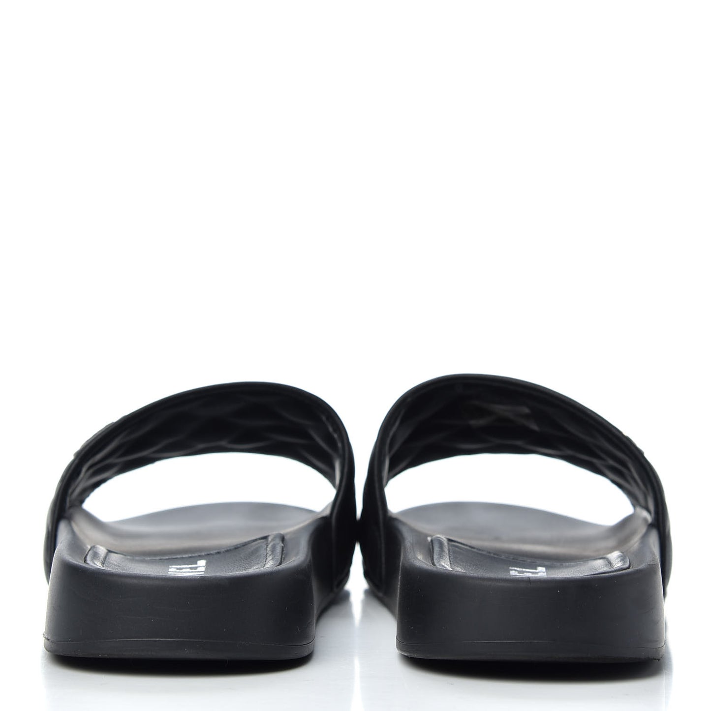 Lambskin Quilted CC Mules Sandals 40 Black