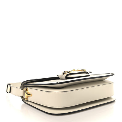 Gucci GG Supreme Monogram Horsebit 1955 Shoulder Bag Beige Mystic White 3 of 9