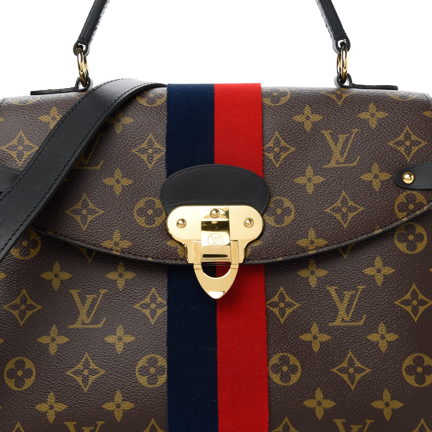 Monogram Georges MM Marine Cherry