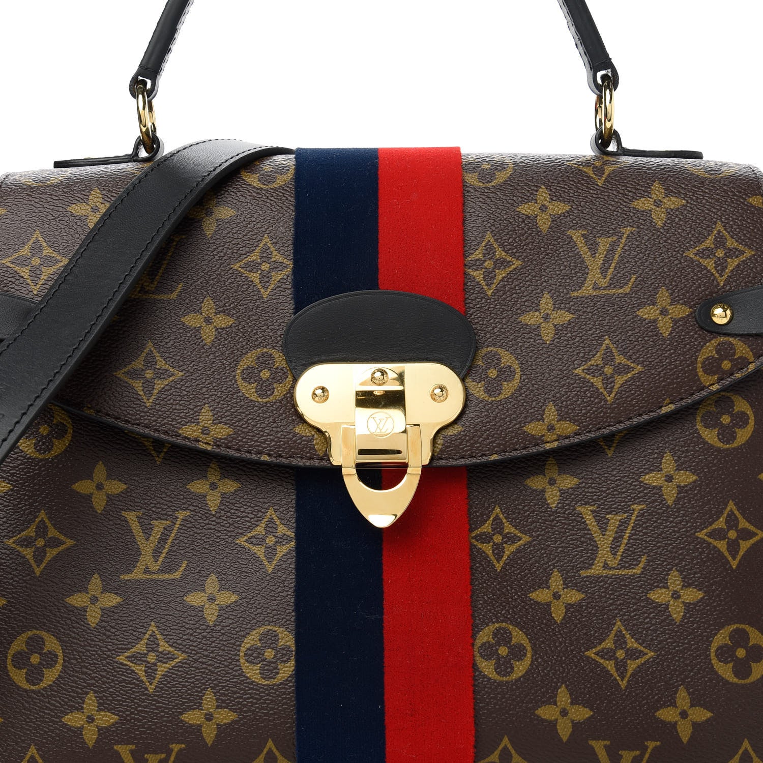 Louis Vuitton Monogram Georges MM Marine Cherry 10 of 10