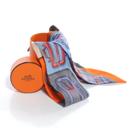 Hermes Silk Bouclerie D Attelage Twilly 5 of 5