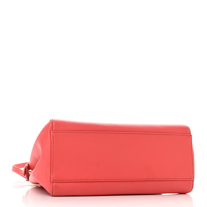 Fendi Nappa Mini Peekaboo Iconic Satchel Rosa Exstasy 4 of 11
