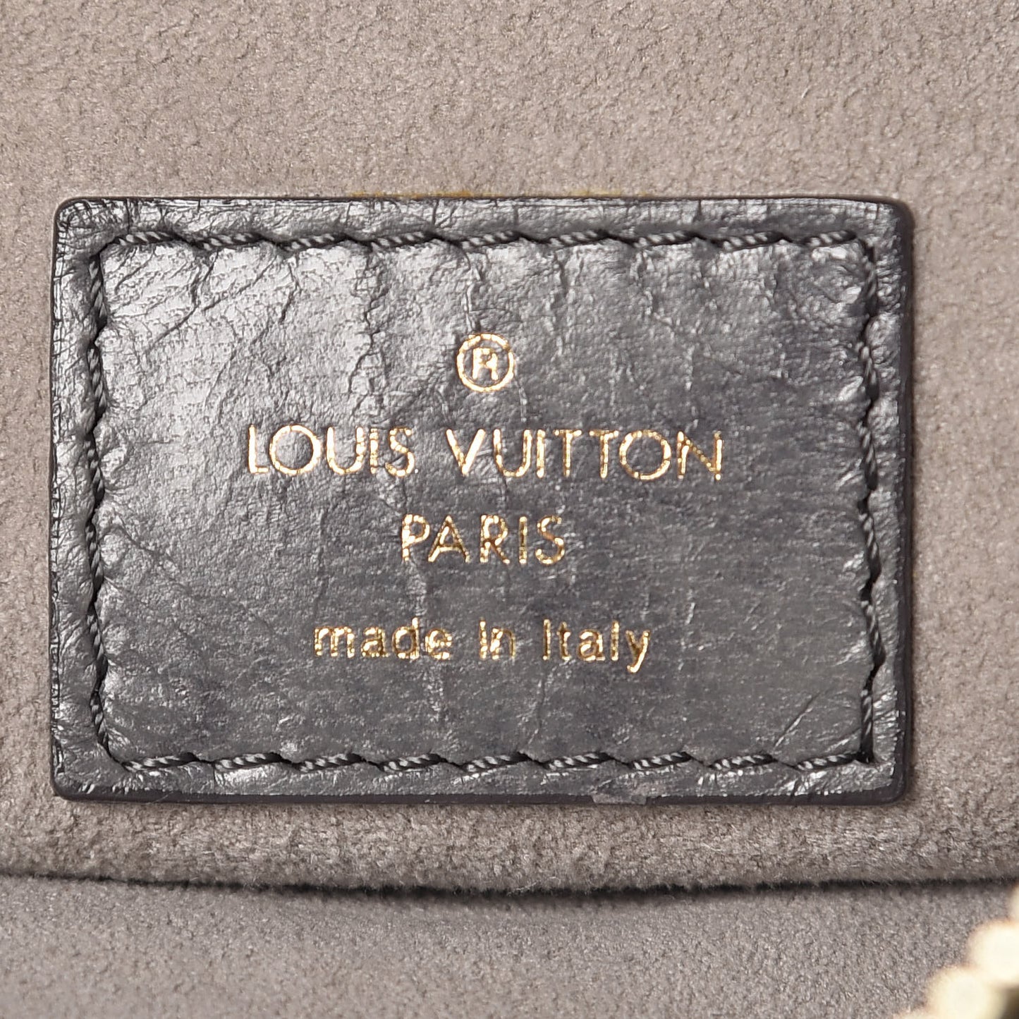 Lambskin Olympe Nimbus PM Anthracite