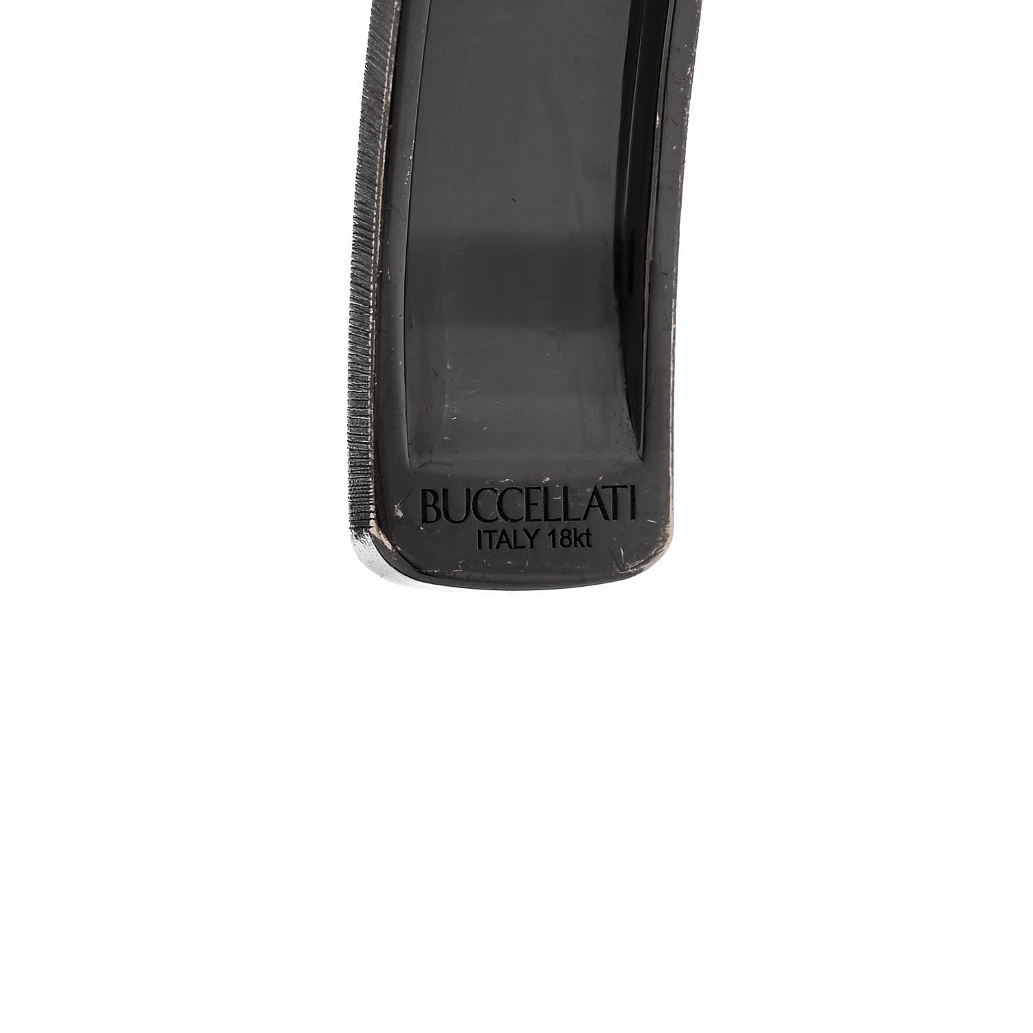 Buccellati 18K White Gold Black Ruthenium 8mm Men's Macri Bracelet 3 of 5