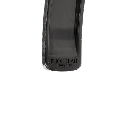 Buccellati 18K White Gold Black Ruthenium 8mm Men's Macri Bracelet 3 of 5