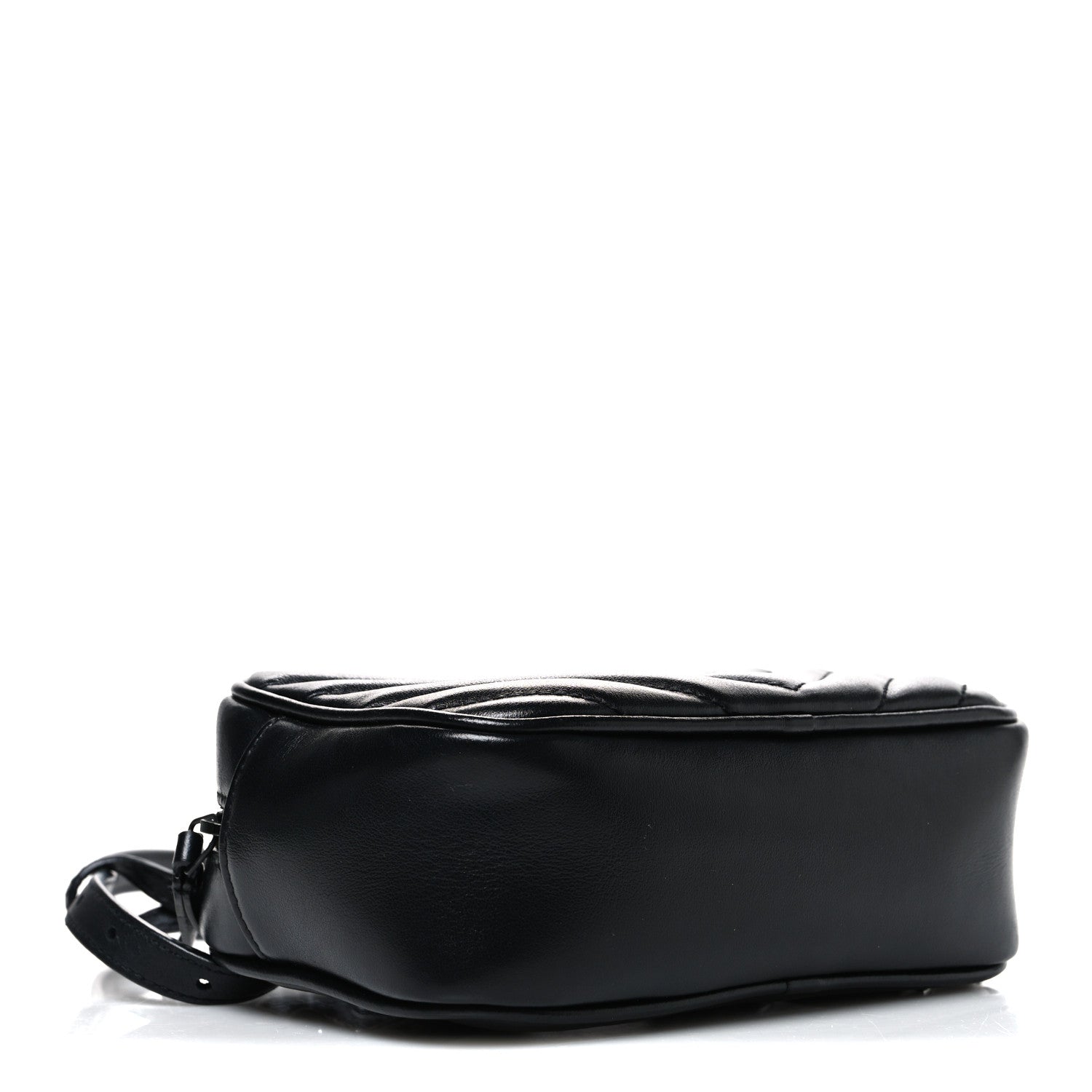 Saint Laurent Calfskin Matelasse Monogram Lou Belt Bag Black 3 of 9