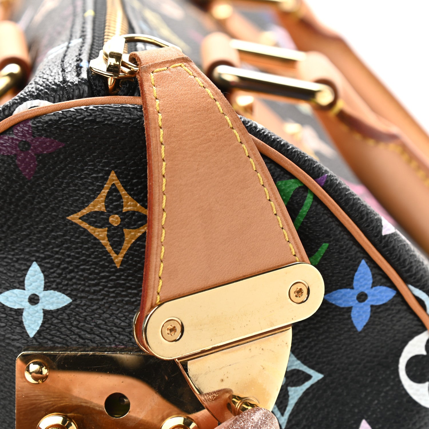 Louis Vuitton Monogram Multicolor Speedy 30 Black 10 of 19