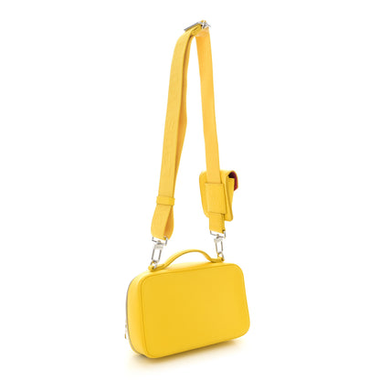 Louis Vuitton Calfskin Embossed Monogram Vuittamins Utility Crossbody Yellow 3 of 10
