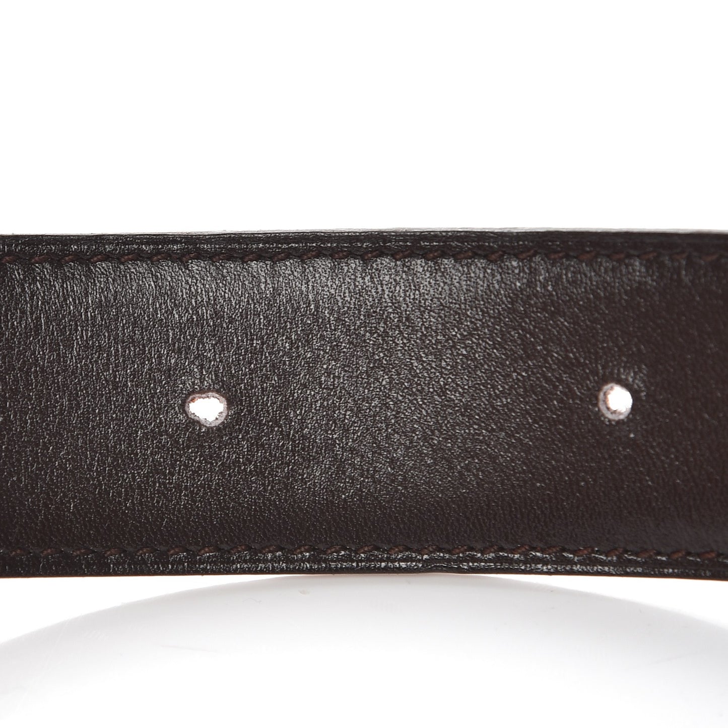 Box Togo Reversible Belt Strap 85 Orange Chocolate