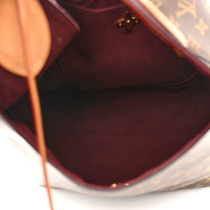 Louis Vuitton Monogram Flower Hobo Beige 5 of 16