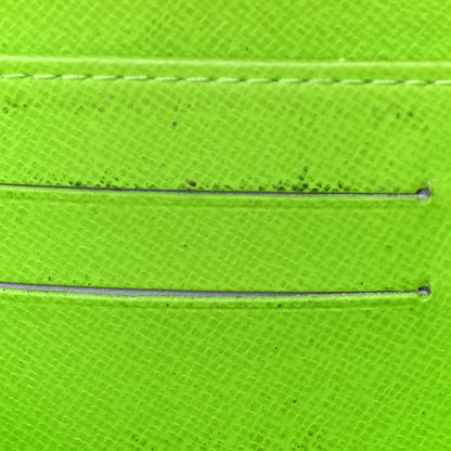 Louis Vuitton Monogram Graffiti Zippy Wallet Green 15 of 17