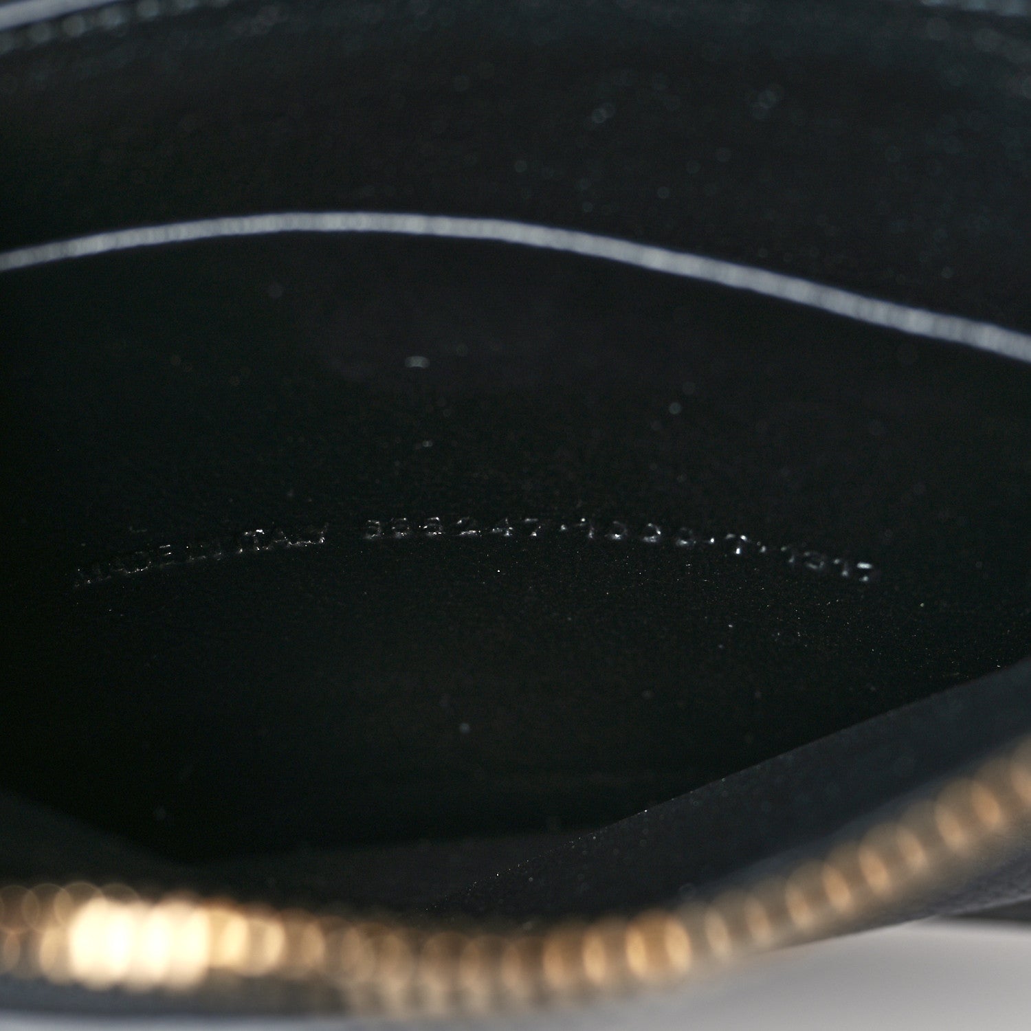 Balenciaga Grained Calfskin Neo Classic Gold Hardware Multipouch Black 7 of 10