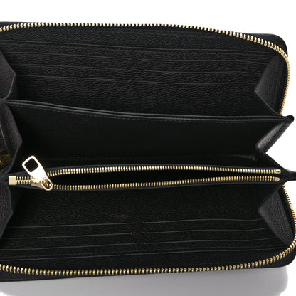 Louis Vuitton Empreinte Zippy Wallet Black 6 of 10