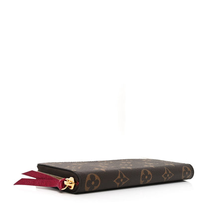 Louis Vuitton Monogram Clemence Wallet Fuchsia 4 of 7