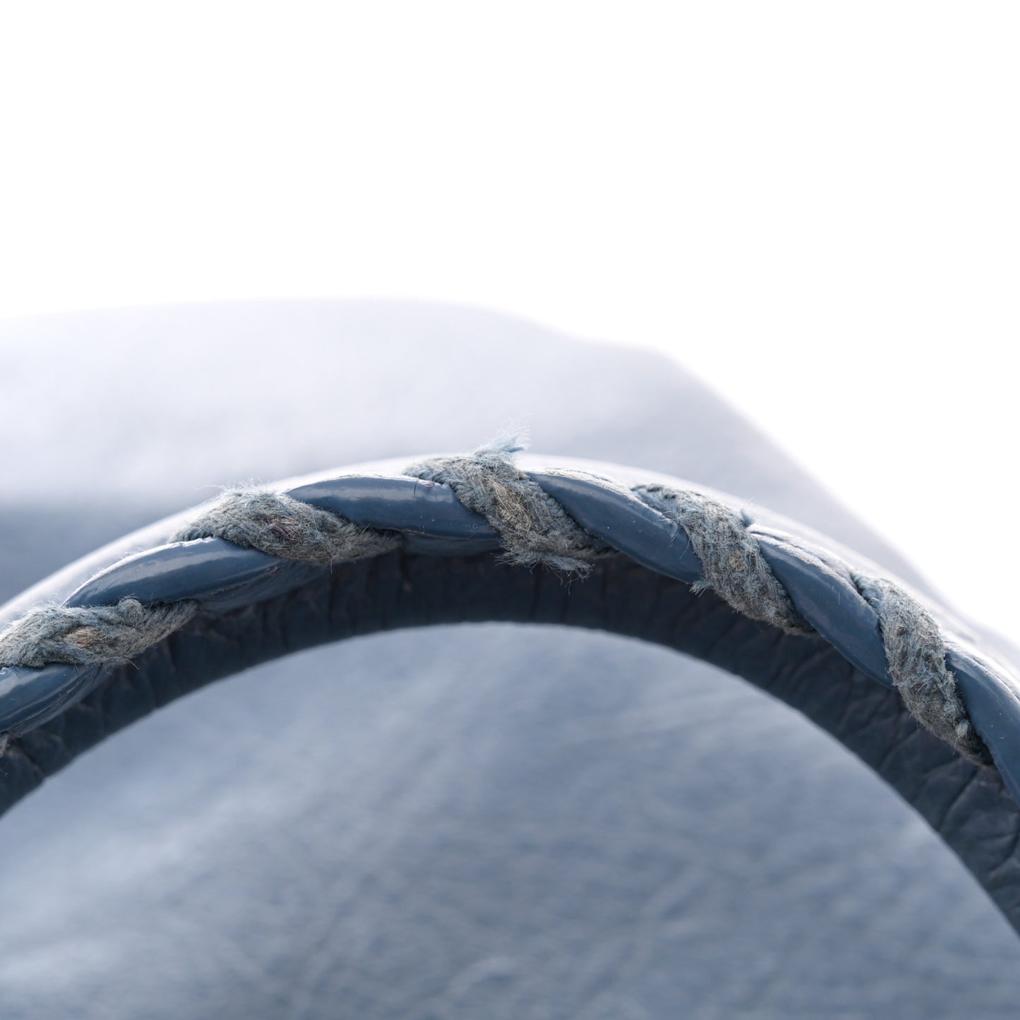 Agneau Classic Hardware Mini Pompon Bleu Persan