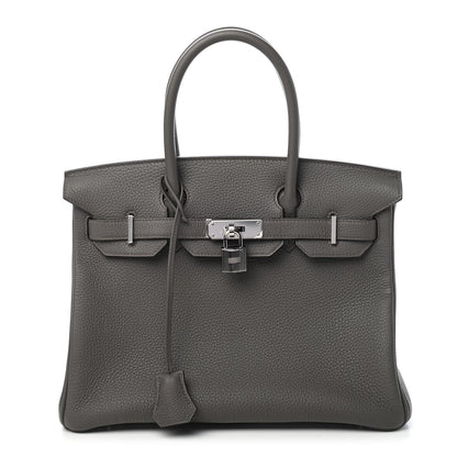 Hermes Togo Birkin 30 Etain 1 of 10
