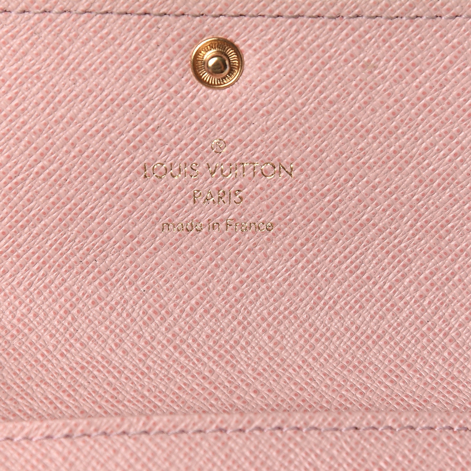 Louis Vuitton Damier Ebene Multicles 6 Key Holder Rose Ballerine 6 of 8