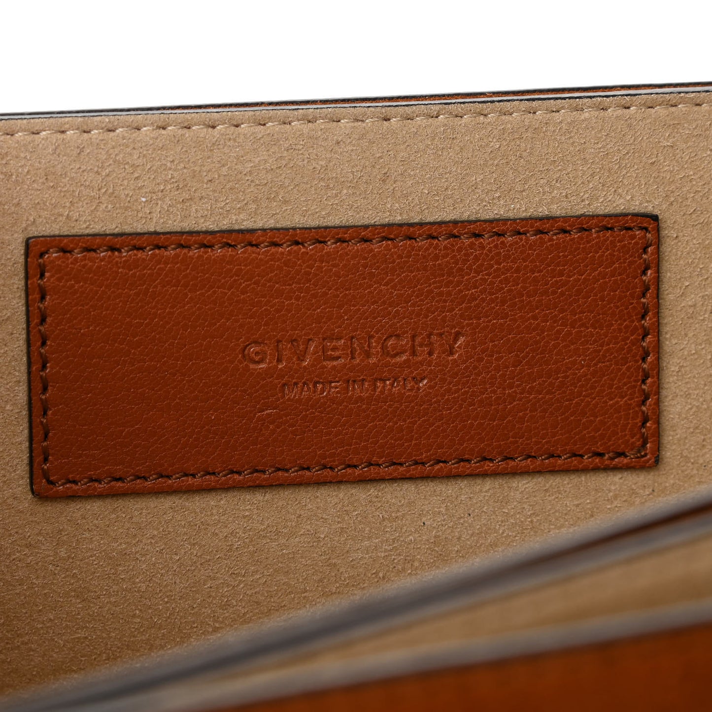Goatskin Suede Small GV3 Shoulder Bag Amber Mastic