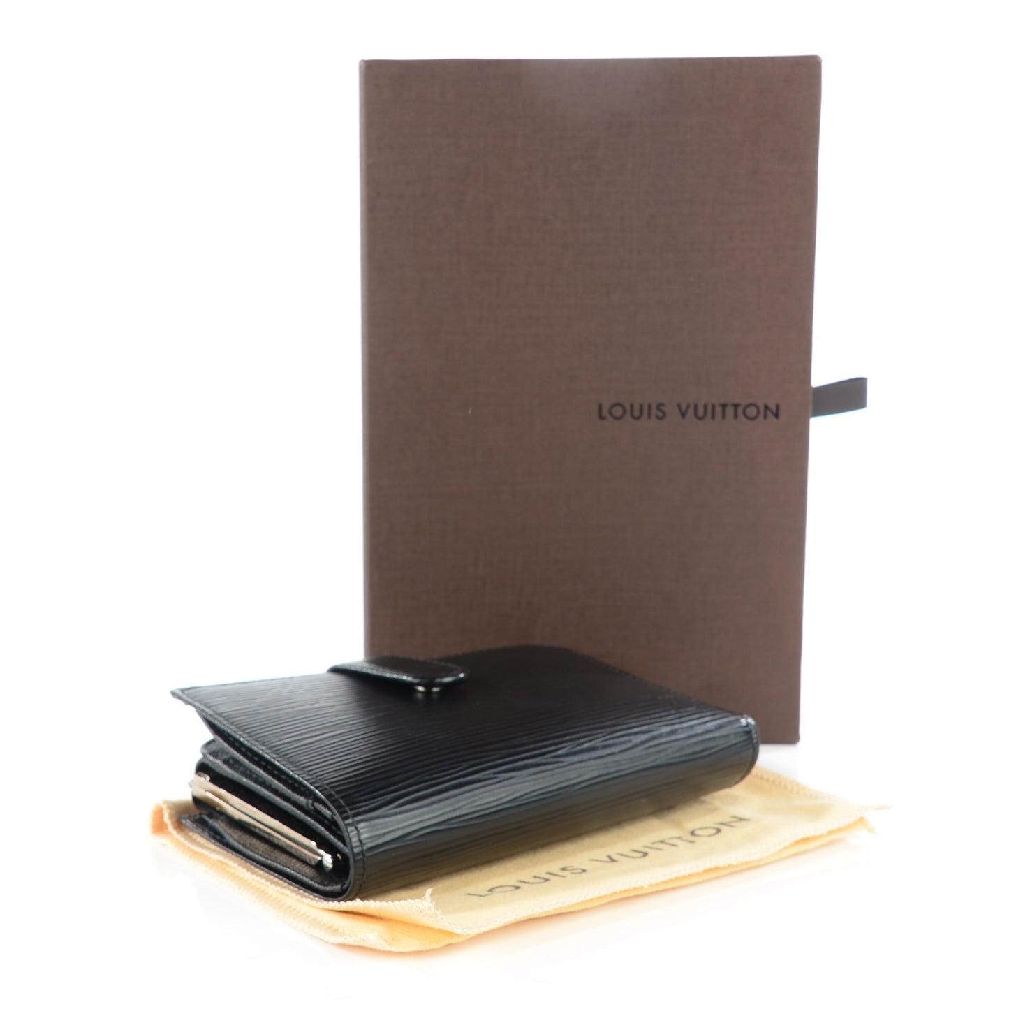 Epi French Purse Wallet Black