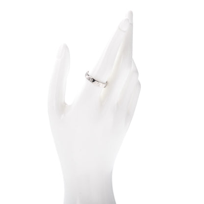 Cartier 18K White Gold 3.5mm LOVE Wedding Band Ring 60 9 2 of 4