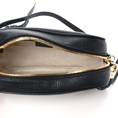 Gucci Pebbled Calfskin Small Soho Disco Bag Black 5 of 9