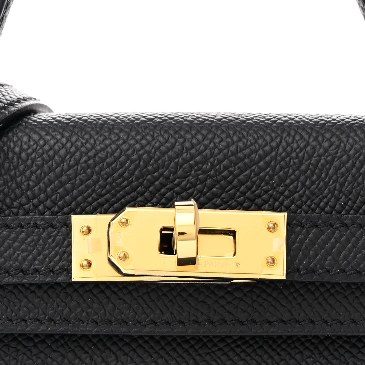 Epsom Mini Kelly Sellier 20 Black
