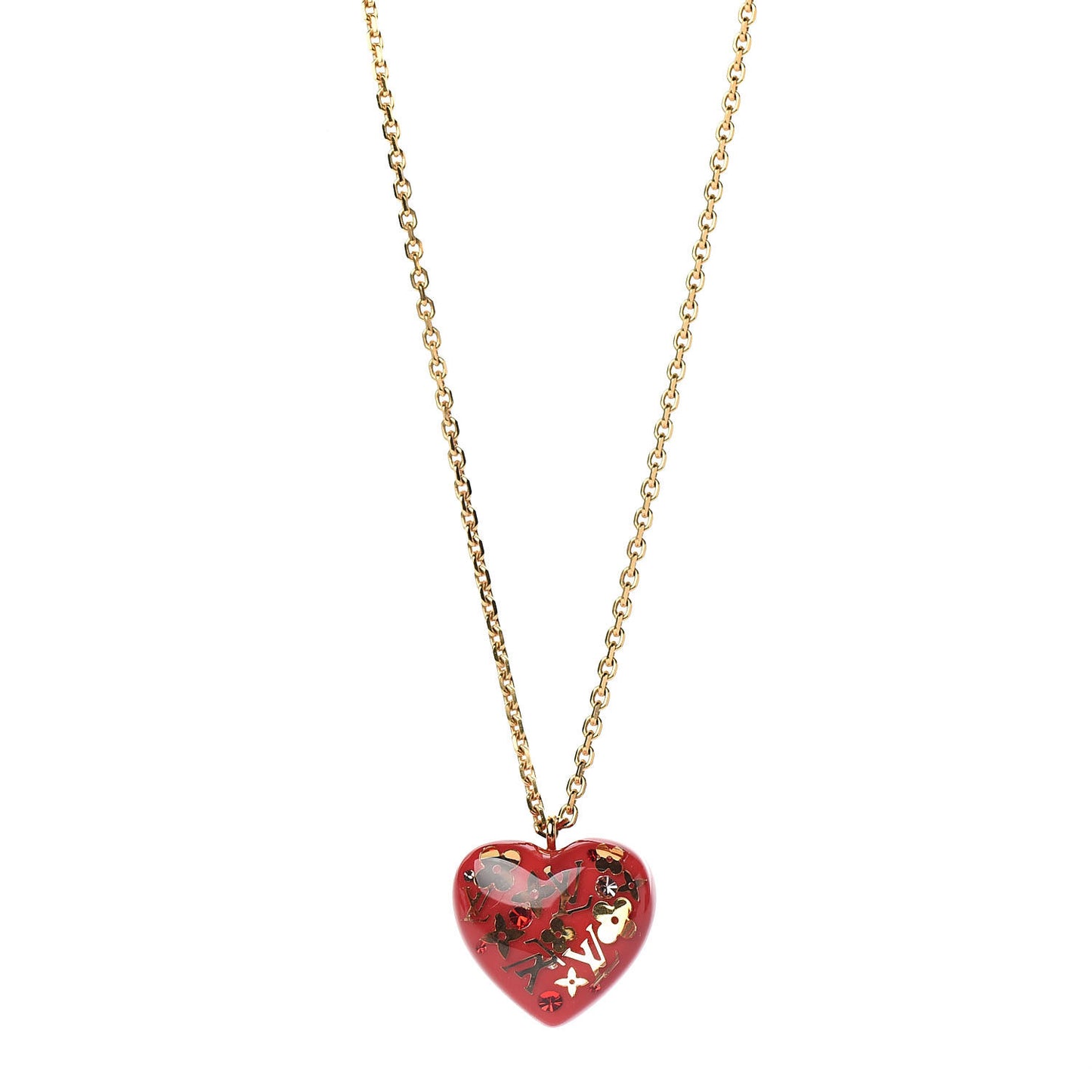 Inclusion Heart Necklace Pomme D'Amour