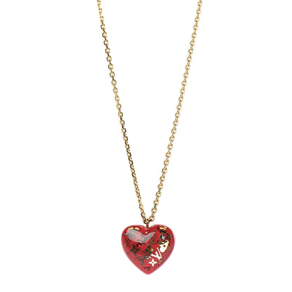Louis Vuitton Inclusion Heart Necklace Pomme D'Amour 1 of 5