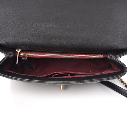 Chanel Caviar Quilted Small Coco Handle Flap Black 5 of 9